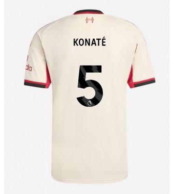 Liverpool Ibrahima Konate #5 Udebanetrøje 2025-26 Kortærmet
